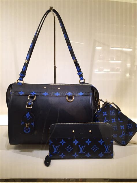 light blue louis vuitton bag|louis vuitton blue bag monogram.